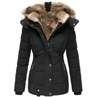 Jessica | Veste d’hiver à capuche élégante et ajustée pour femme
