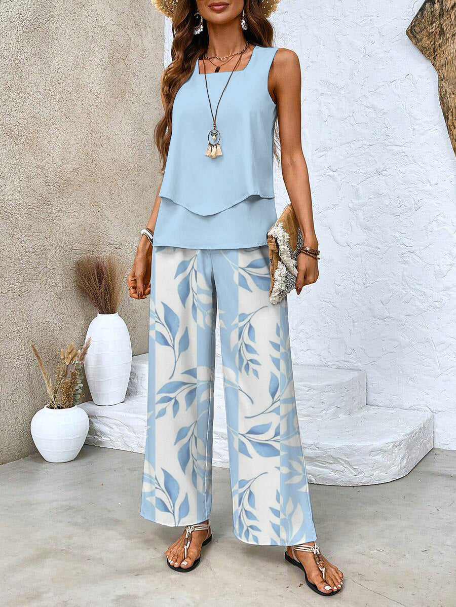 Olivia | Airy And Stylish Summer Two Piece Set