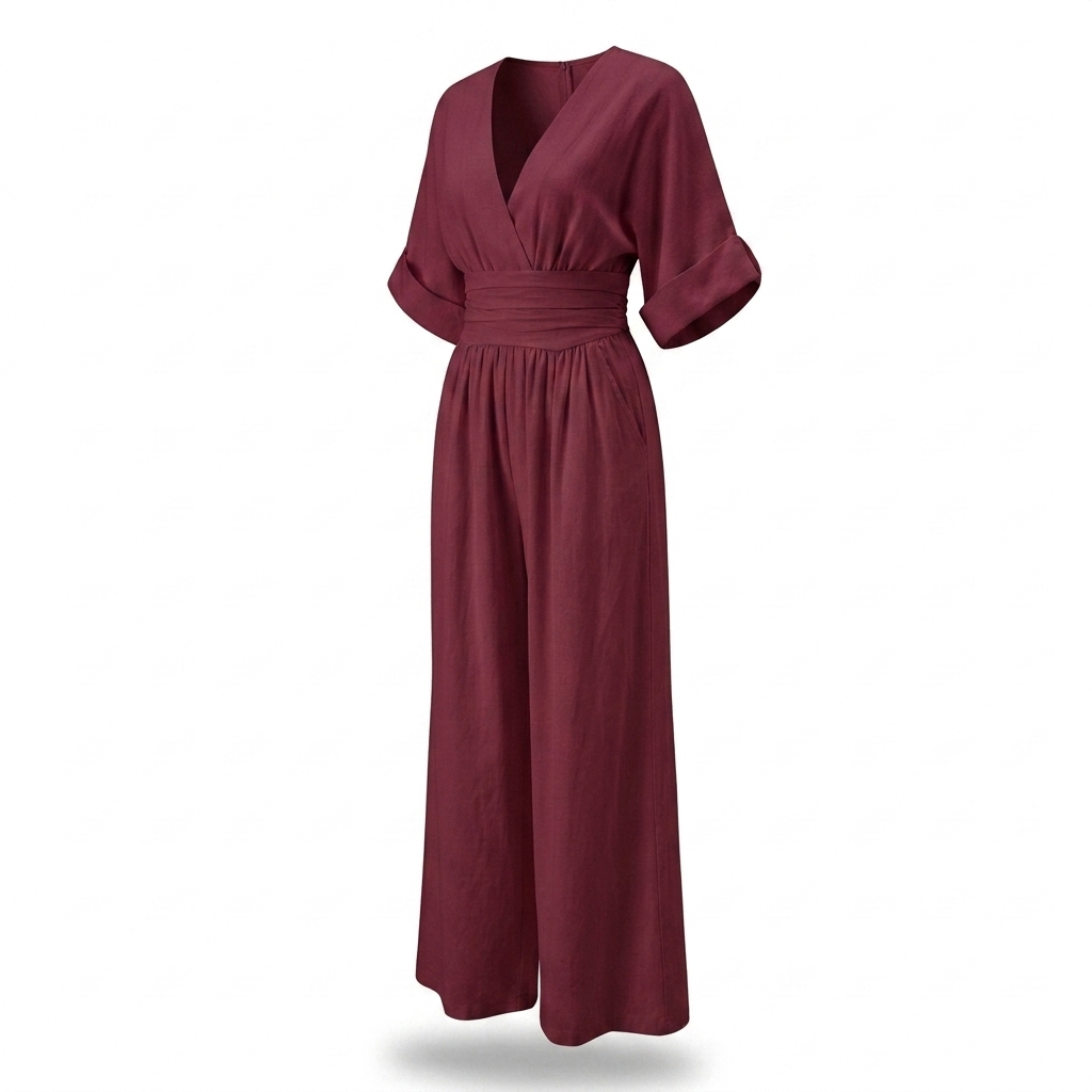 Wynter | Wide-Leg Jumpsuit – Flowing Elegant Design for Women