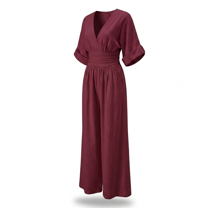 Wynter | Wide-Leg Jumpsuit – Flowing Elegant Design for Women
