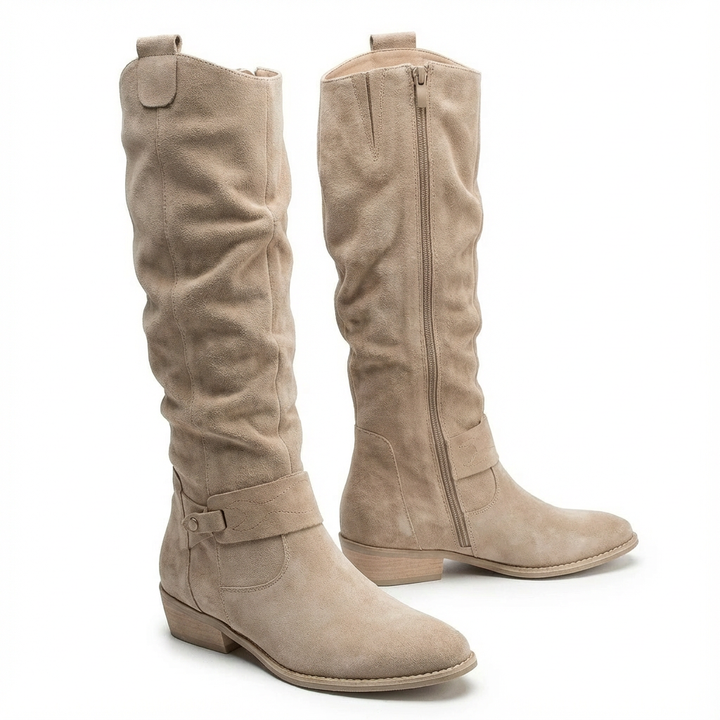 Freya | Chic And Comfortable Slouchy Knee High Boots