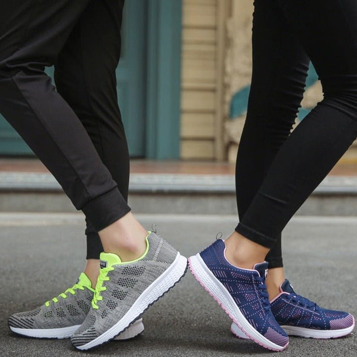 Amelia | Breathable And Supportive Orthopedic Lace Up Sneakers