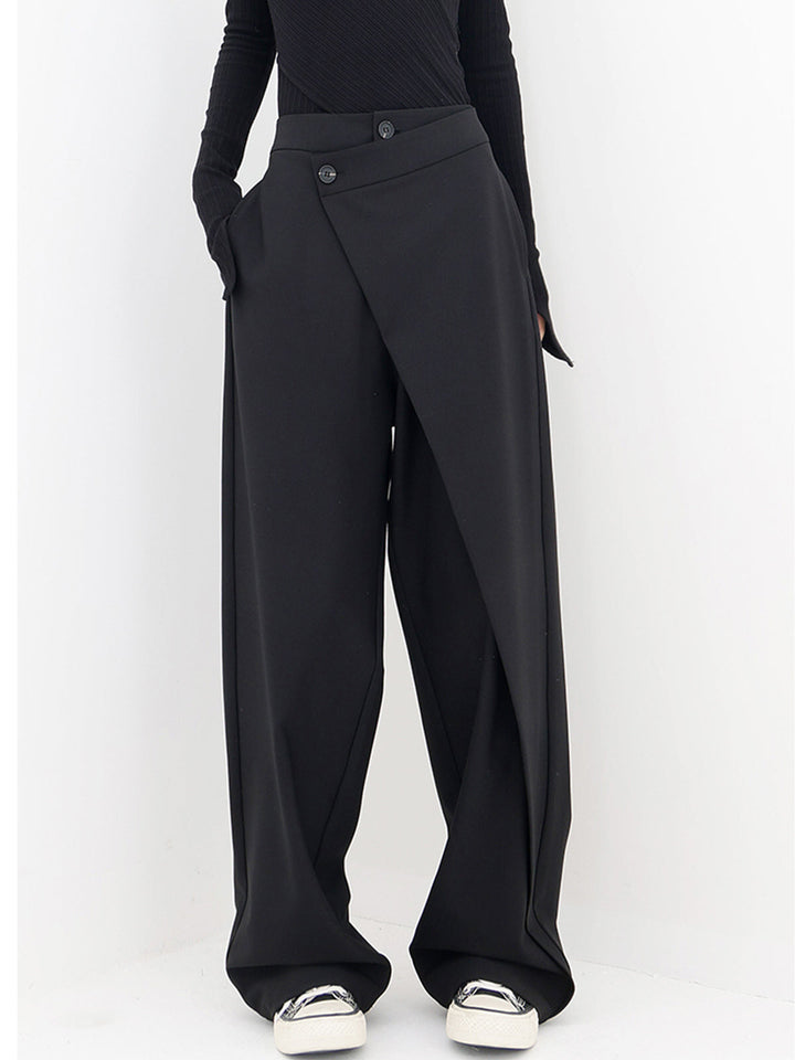 Sienna | Asymmetrical Wide Leg Baggy Statement Pants