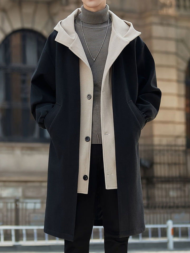Harrison | Hooded Longline Coat – Timeless Style for Women