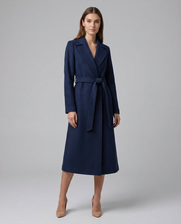 Clara | Trench Coat – Elegant Long Style for Women