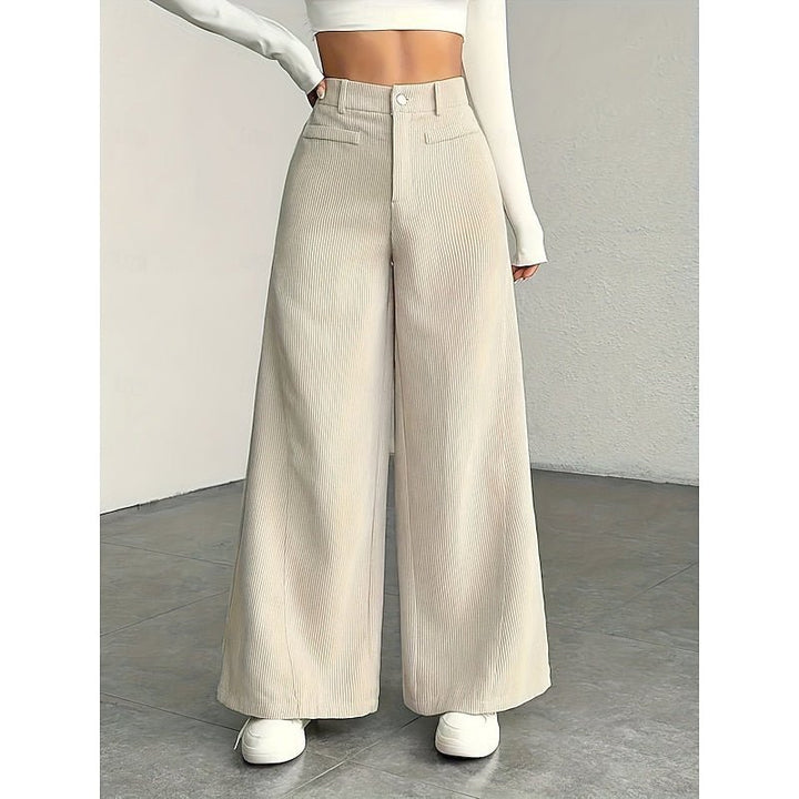 Coralie | Wide-Leg Pants – Effortless Elegance for Women
