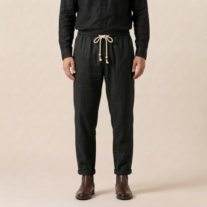 Daniel | Lightweight and Breathable Linen Summer Trousers