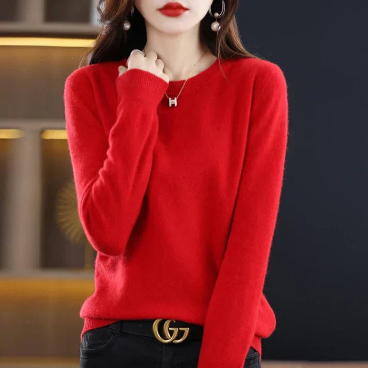 Dania | Classic Cotton Sweater for Women