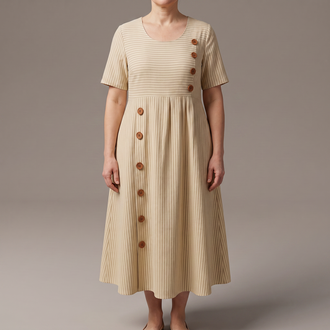Sierra | Midi Dress – Effortless A-Line Style for Women
