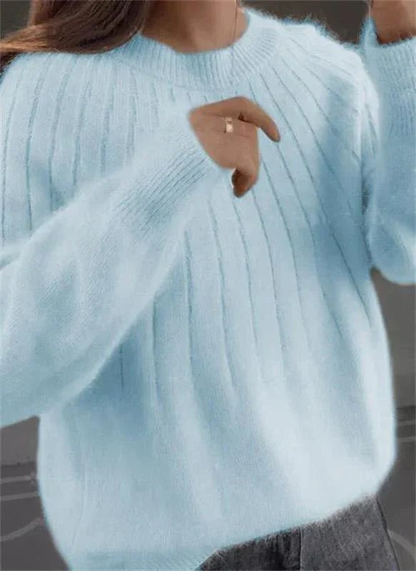 Giada | Cashmere Sweater – Elegant Long Sleeve Style for Women