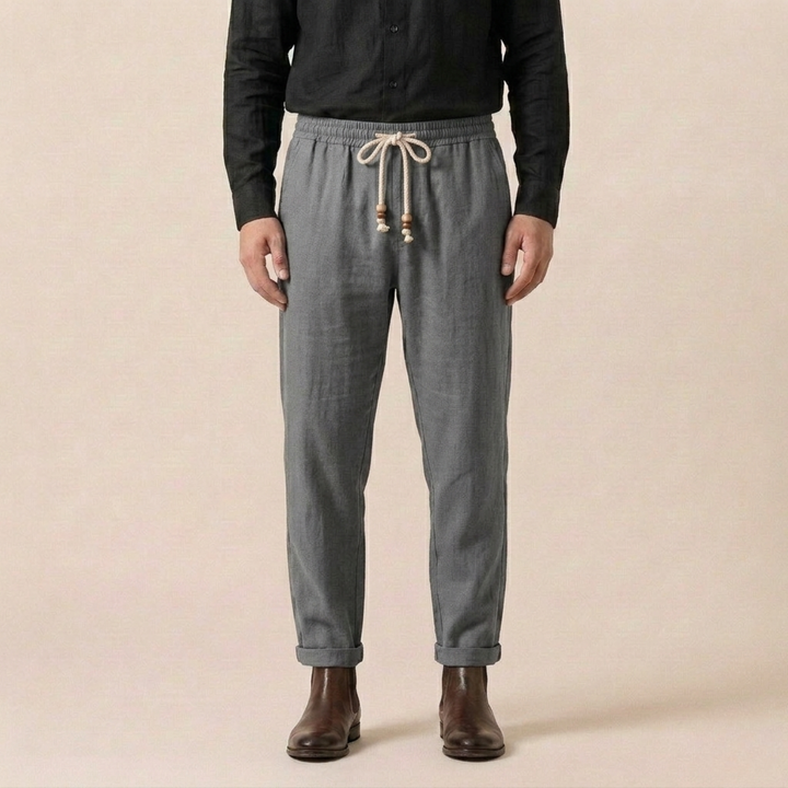 Daniel | Lightweight and Breathable Linen Summer Trousers