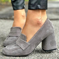 Sofia | Elegante Damenloafer mit Blockabsatz