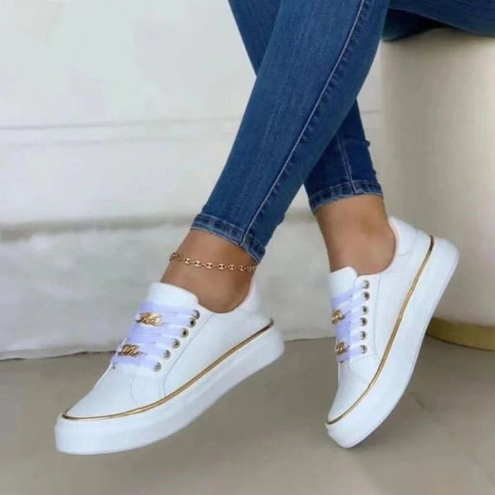 Lydia | Modern And Durable Orthopedic Lace Up Sneakers