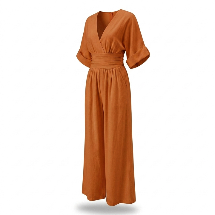 Wynter | Wide-Leg Jumpsuit – Flowing Elegant Design for Women