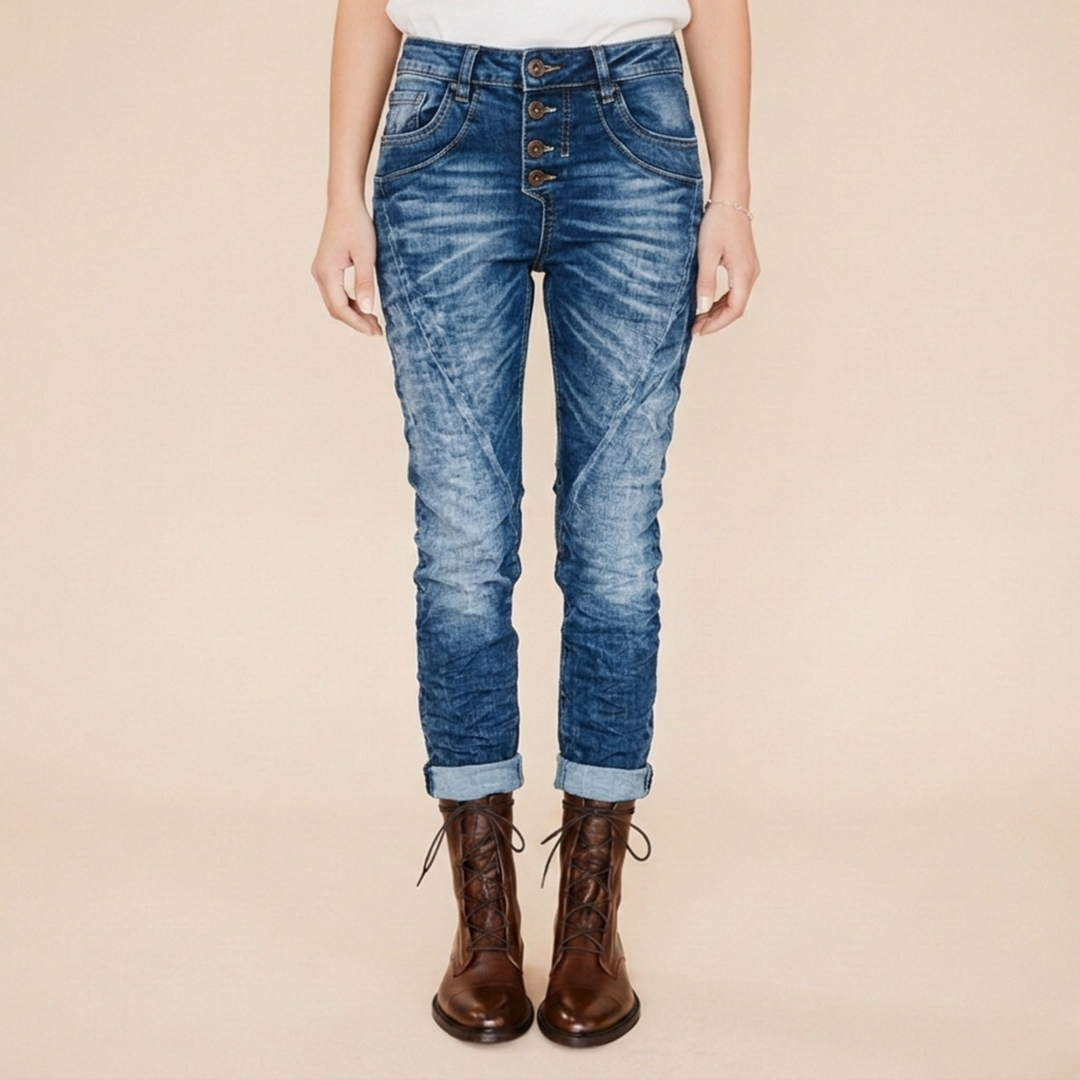 Eloréa | Damen-Schlanke Stretch-Komforthose