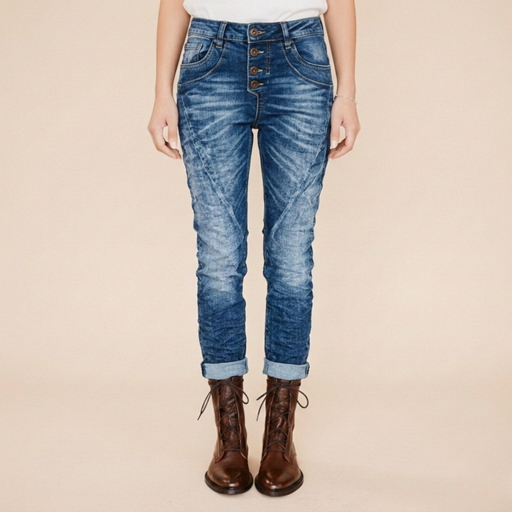 Eloréa | Damen-Schlanke Stretch-Komforthose