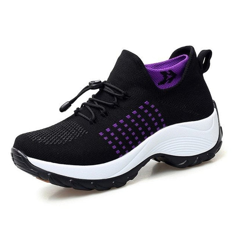 Seraphina | Cushioned And Breathable Orthopedic Platform Sneakers