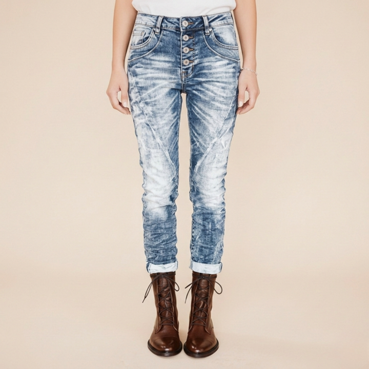 Eloréa | Damen-Schlanke Stretch-Komforthose