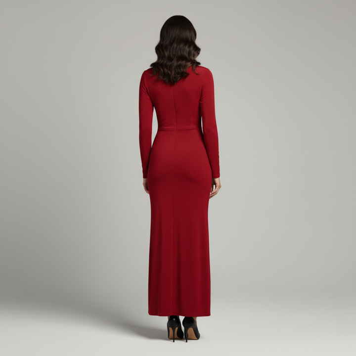 Elise | Women’s Long Sleeve Elegant Maxi Dress