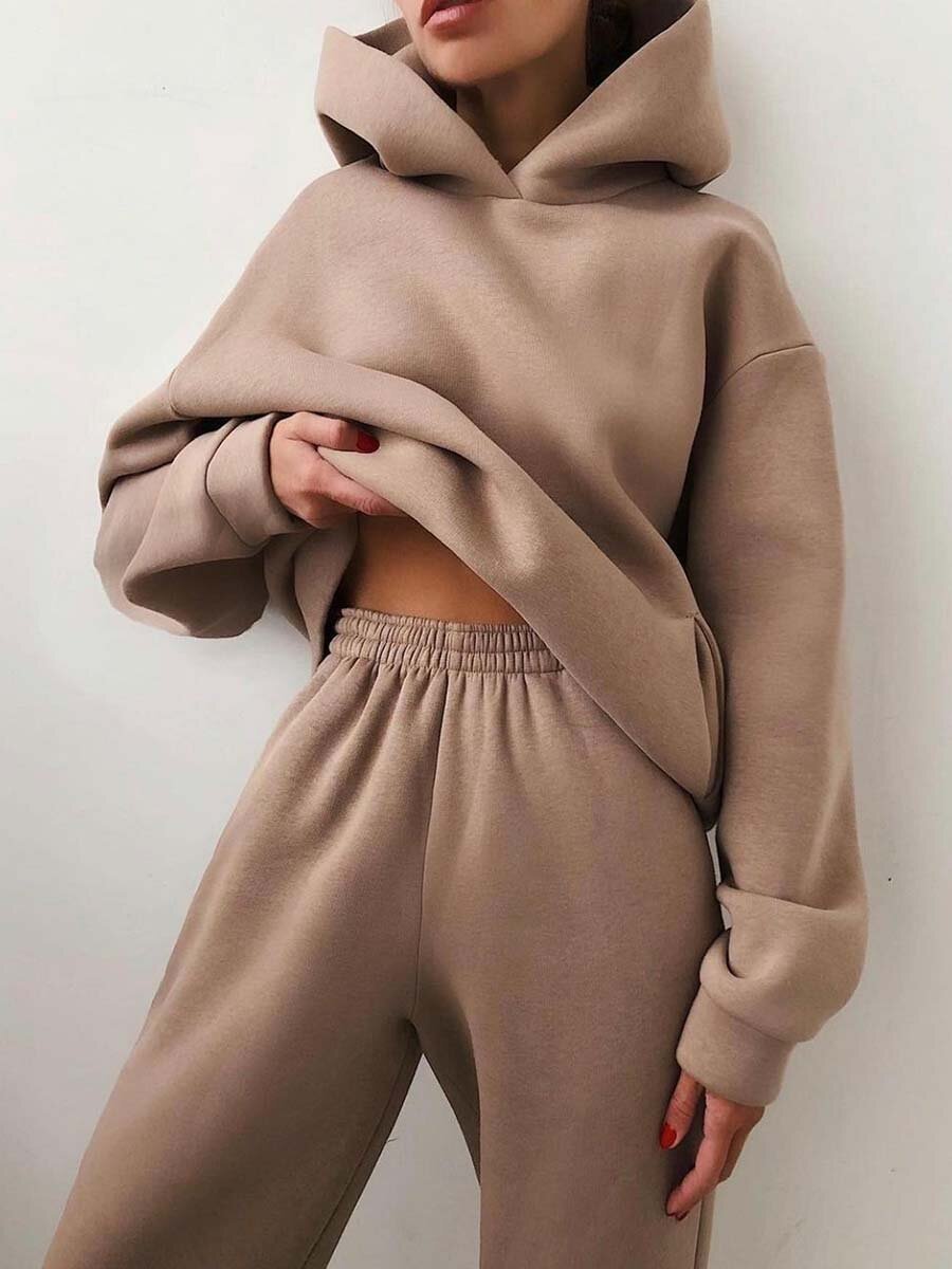 Drune | Oversized Tracksuit for Women with Hoodie