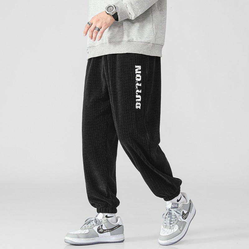 Drune | Cord Jogger Pants – Comfortable Urban Style for Men