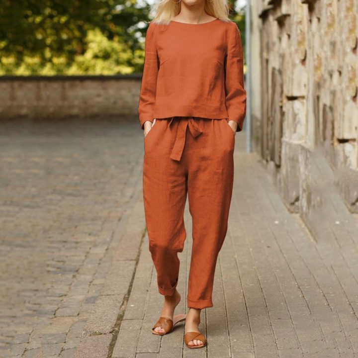 Mila | Airy And Vintage-Inspired Summer Two Piece Set