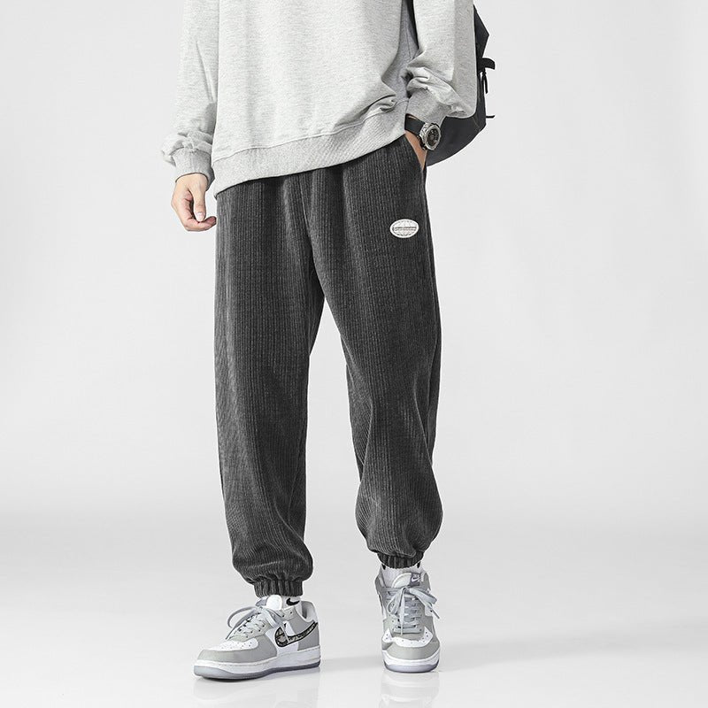 Drune | Cord Jogger Pants – Comfortable Urban Style for Men