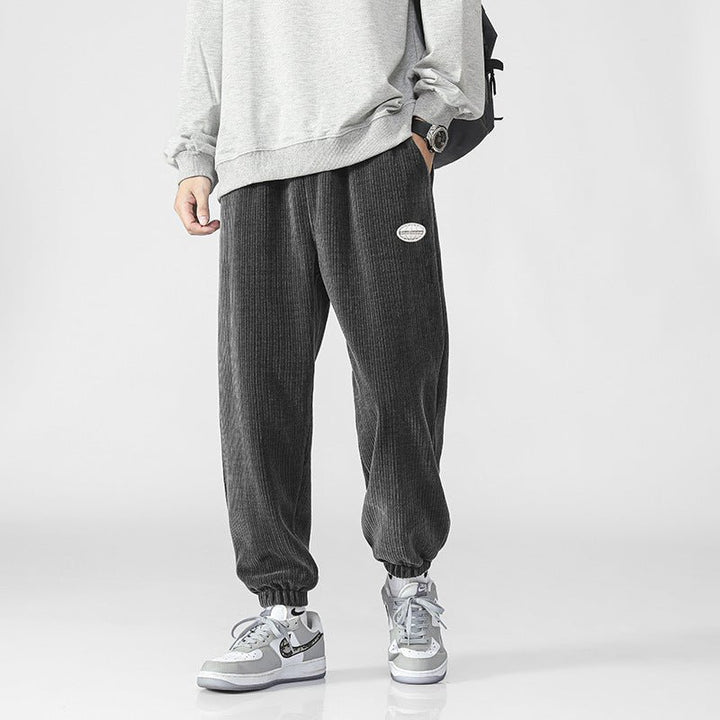 Drune | Cord Jogger Pants – Comfortable Urban Style for Men