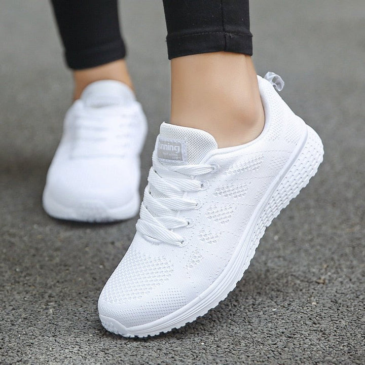 Amelia | Breathable And Supportive Orthopedic Lace Up Sneakers