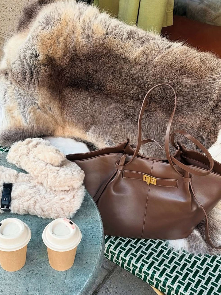 Katia | Structured Shopper Bag – Elegant Timeless Style