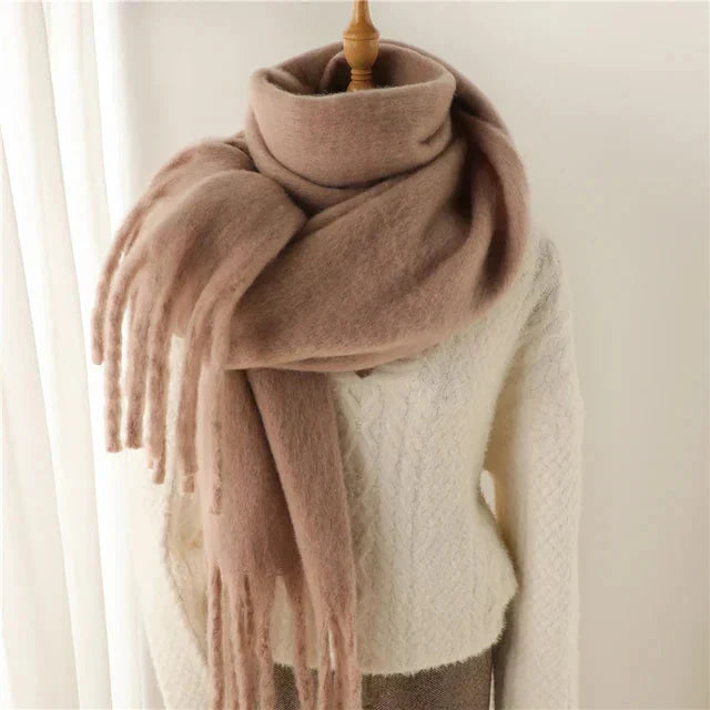 Drune | Oversized Scarf – Soft Wool Wrap for Women