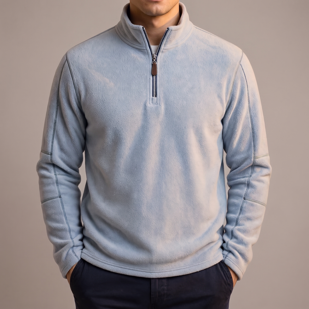 Hollingworth | Quarter Zip Fleece for Men – Warm Everyday Layer