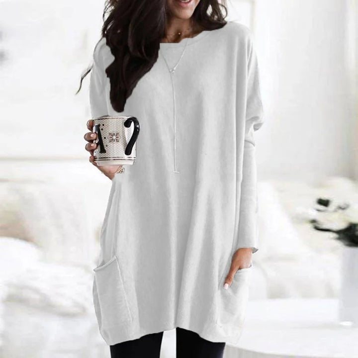 Sofia | Tunica oversize da donna, comoda, a maniche lunghe