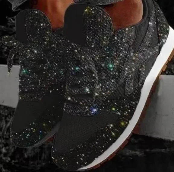 Cassie | Glitter Sneakers for Stylish Casual Wear