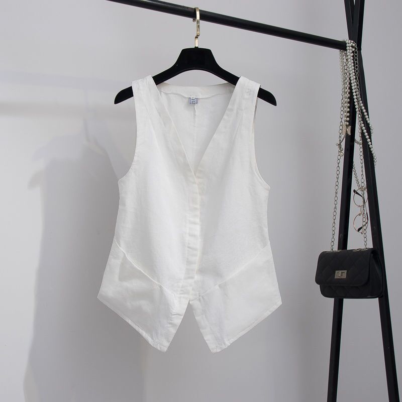 Ava | Gilet élégant et respirant au style lin