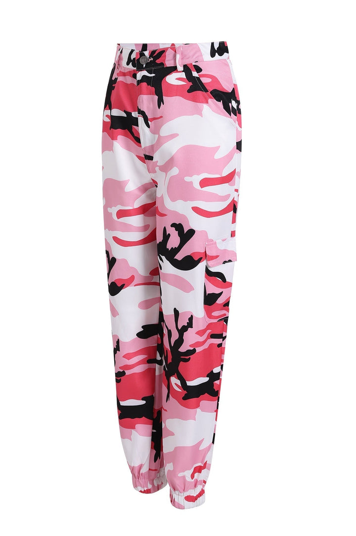 Maya | Trendy And Comfortable Camouflage Cargo Pants
