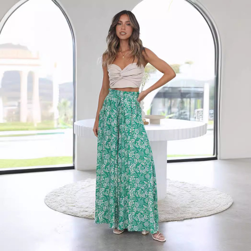 Freya | Lightweight Wide Leg Palazzo Pants