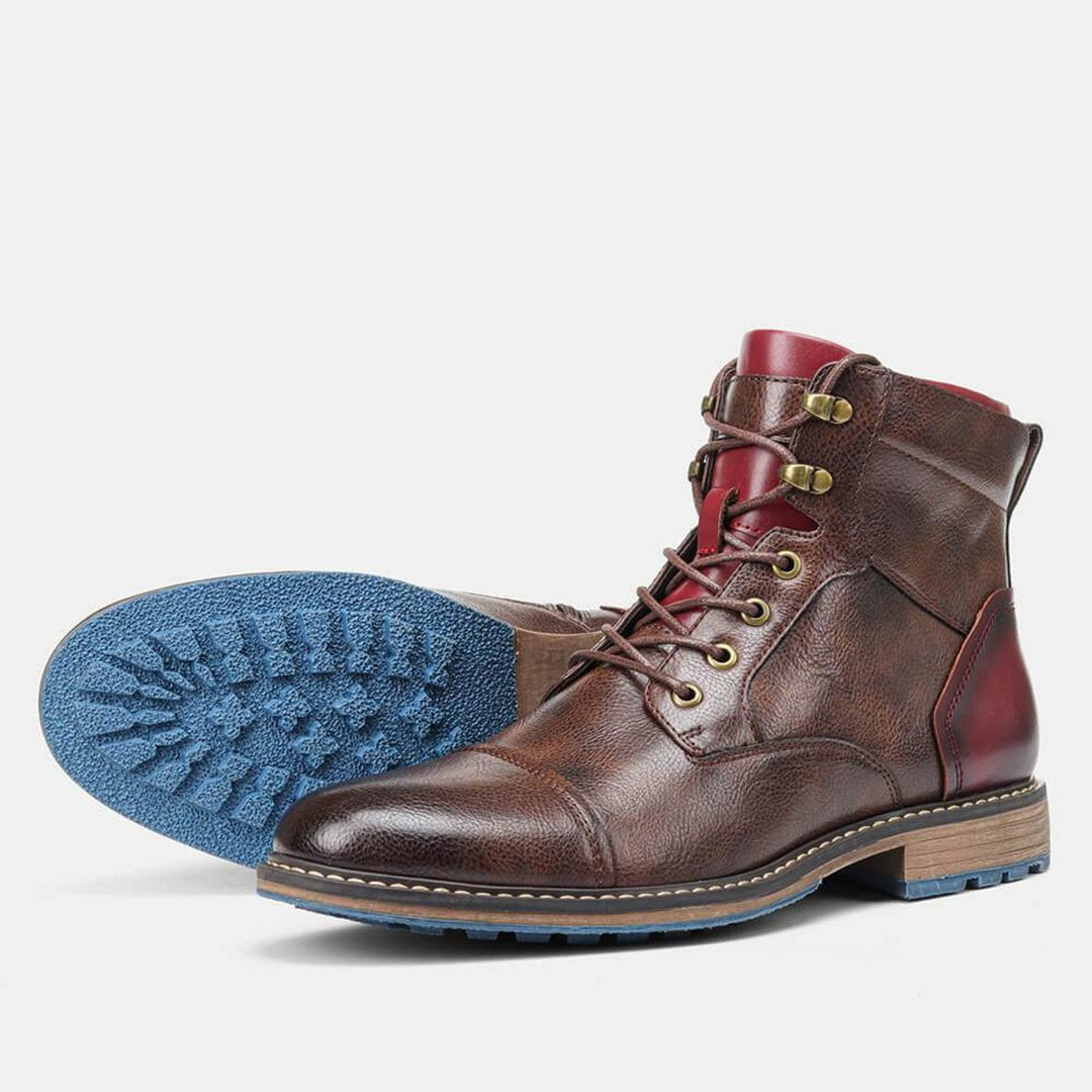 Victor | Premium Orthopedic Leather Oxford Men Boots