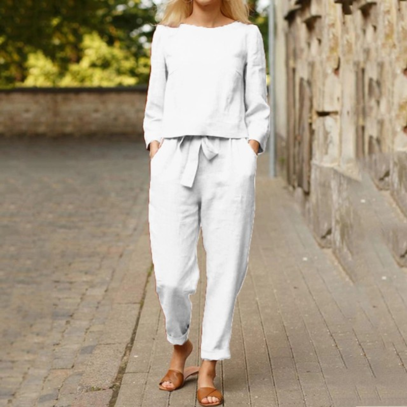 Mila | Airy And Vintage-Inspired Summer Two Piece Set
