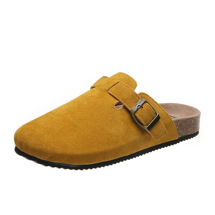 Amelia | Mule eleganti e confortevoli in pelle con fibbia