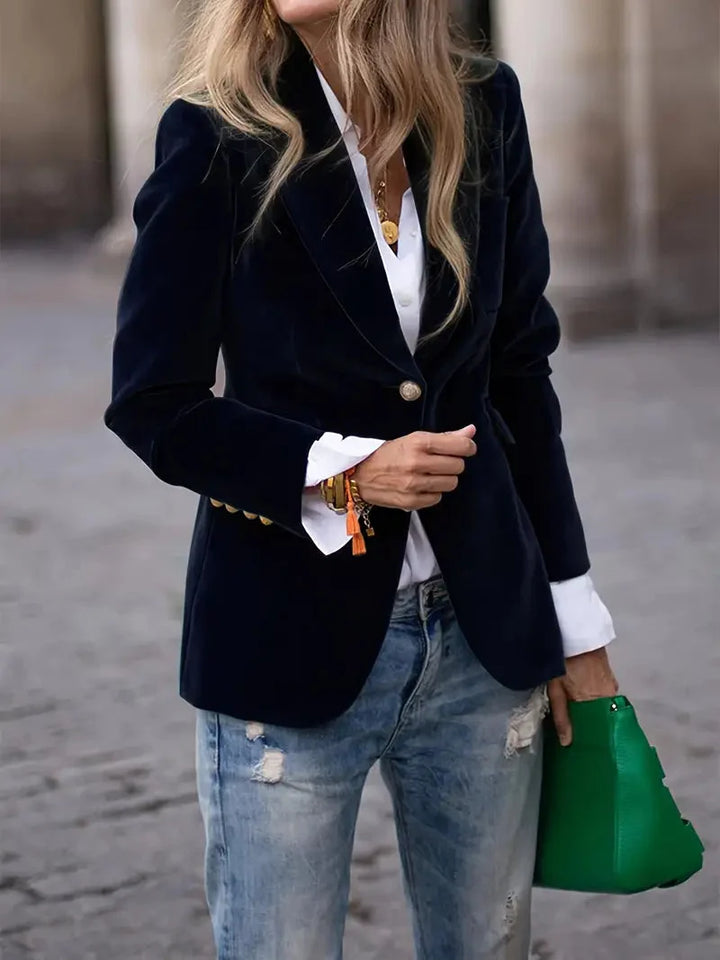 Seraphina | Comfortable And Versatile Velvet Blazer