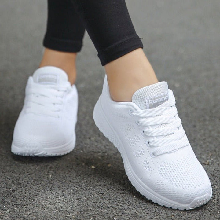 Amelia | Breathable And Supportive Orthopedic Lace Up Sneakers