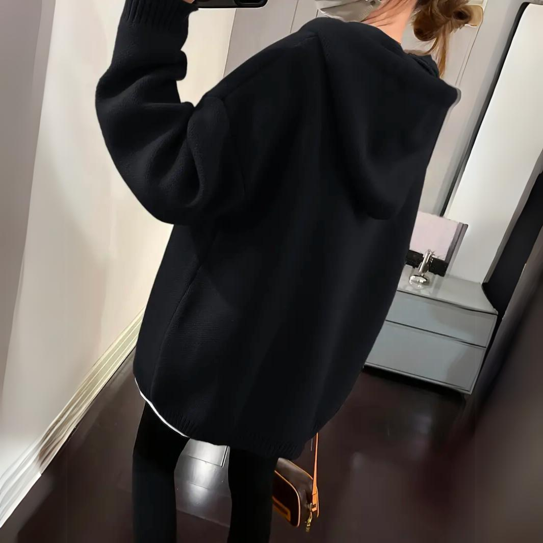 Vans | Oversized Hoodie with Smiley Face for Relaxed Style