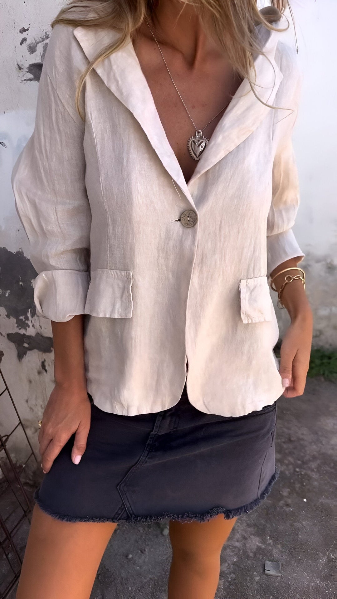 Sienna | Stylish And Lightweight Minimalist Blazer