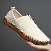 Oliver | Comfortable and Stylish Leather Slip-On Loafers