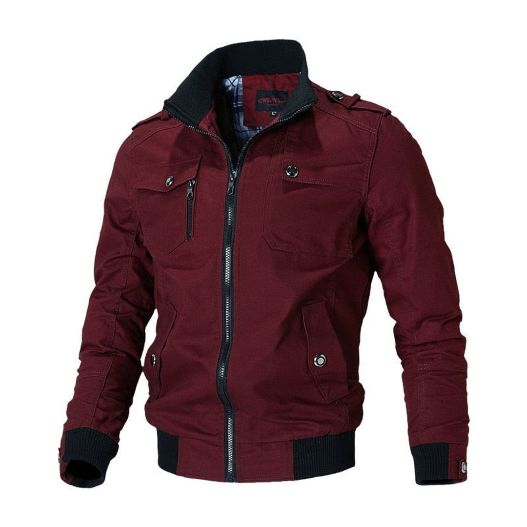 Patrick | Elegant and Comfortable Military Utility Bomber Jacket
