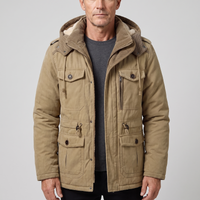 Tobias | Warme und praktische Winterjacke mit Kapuze für Herren