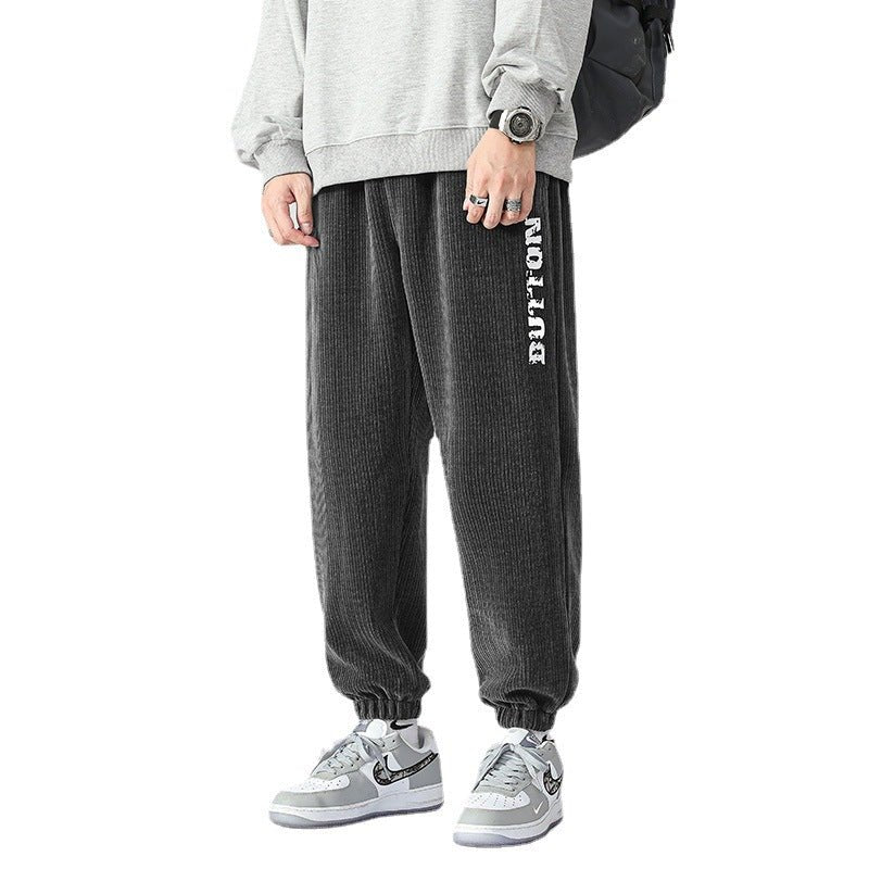 Drune | Cord Jogger Pants – Comfortable Urban Style for Men