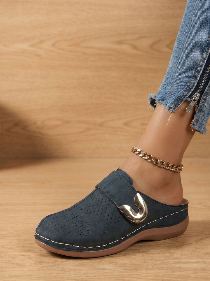 Leonie | Orthopedic Slip-On Clogs with Velcro for Women