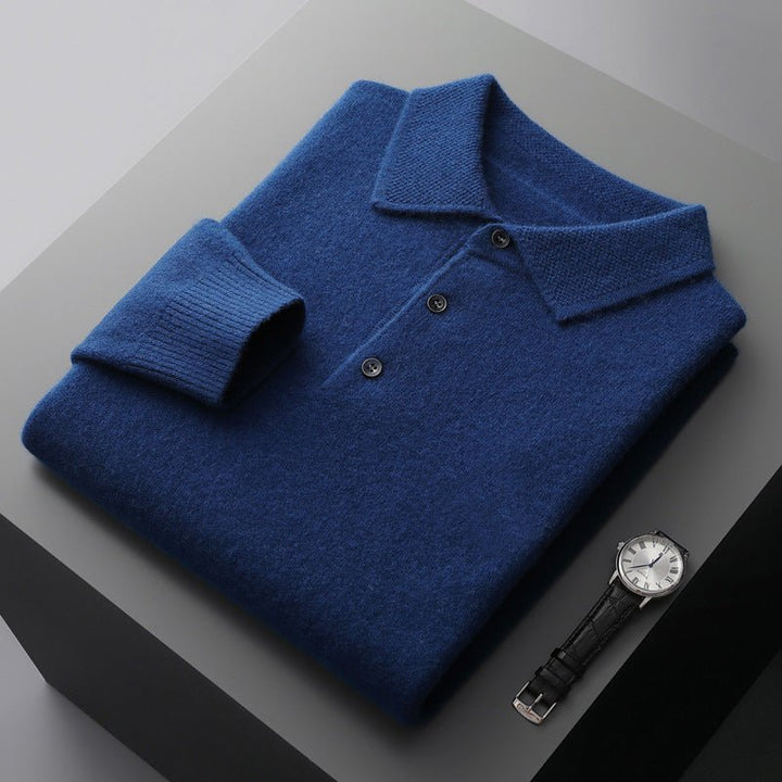 Eckhart | Cashmere Polo Shirt for Effortless Style